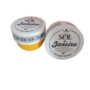 Brazilian Sol De Janeiro Bum Bum Cream Set of 2 NEW
